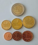 Lot 7 monede Euro Andorra