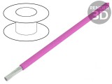 Cablu Electric PVC Roz 2,5mm2 Cu 450V/750V