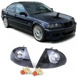 Indicatori din sticla clara cu fum negru, potriviti pentru BMW Seria 3 E46 Sedan Touring 98-01 Performance AutoTuning