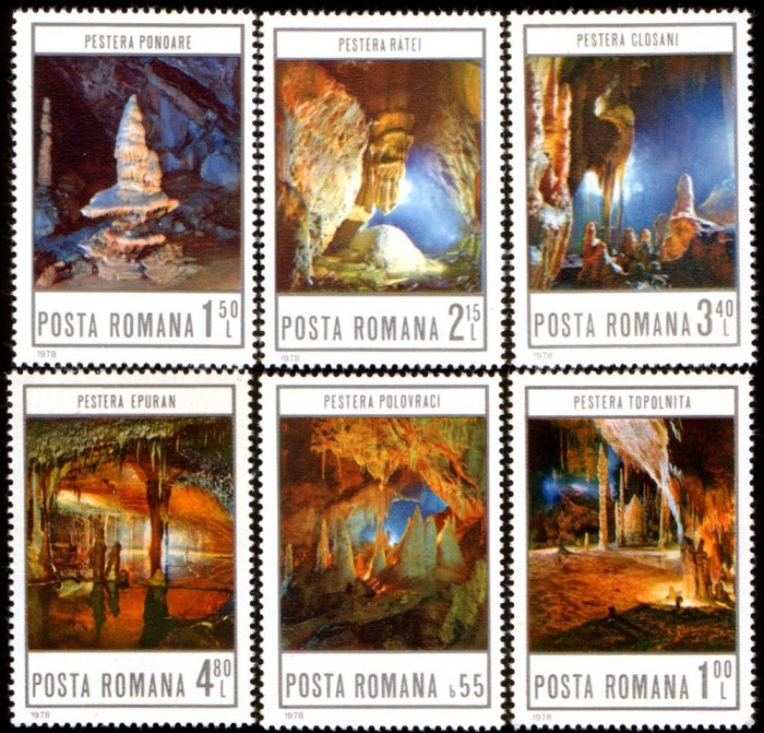 1978 - Pesteri, serie neuzata