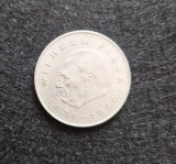 moneda Germania RDG 20 Mark 1972 Wilhelm Pieck 33 mm tiraj mic cupru nichel