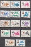 AJMAN, ISTORIA MIJLOACELOR DE TRANSPORT - SERIE COMPLETĂ MNH, Nestampilat