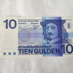 Olanda 10 Gulden 1968 Noua