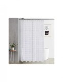 Perdea de dus semitransparenta din PEVA 180x80 cm