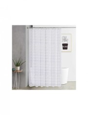 Perdea de dus semitransparenta din PEVA 180x80 cm