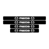 Set 4 Stickere Negre Pentru Praguri Mazda