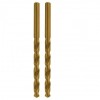 Set 2 burghiu pentru metal Raider 150661, HSS+TIN, diametru 3.5mm