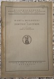 Harta Moldovei de Dimitrie Cantemir - G. Valsan