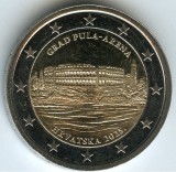 CROATIA moneda 2 euro comemorativa 2025_orasul PULA, UNC