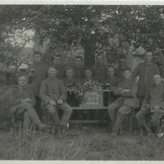 AMS# - ILUSTRATA FOTOGRAFIE OFITERI LA MASA WW1 1914 CIRCULATA