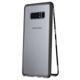 Husa Magnetic Case 360&deg; + folie autoregenerativa pentru Samsung Galaxy Note 8, Transparent