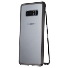 Husa pentru Samsung Galaxy Note 8 MyStyle ,Magnetica MyStyle Negru, spate de sticla securizata premium