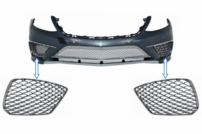 Grile Laterale Cromate Mercedes S-Class W222 (2013-2017) S65 Design Performance AutoTuning foto