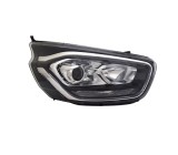 Far Ford Transit/Tourneo Custom, 07.2017-, montare fata, dreapta, cu lentile; cu lumini de zi tip LED; H1+H7+LED+PY21W; electric; fara modul lumini d, TYC