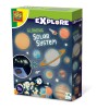 Set Autocolante Fosforescente Sistem Solar, 55 Buc, SES Creative, Decor Camera Copii, Baieti/Fete, 5 Ani+
