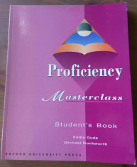 curs engleza - PROFICIENCY MASTERCLASS. Student&amp;#039;s Book, Oxford foto