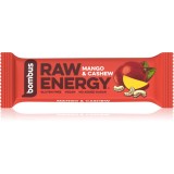 Bombus Raw Energy bară de fructe aroma Mango &amp; Cashew 50 g