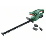 Foarfeca electrica pe acumulator pentru tuns gard viu Bosch EasyHedgeCut 0600849H02, 18 V, 45 cm lungime cutit, 2400 curse/min, 15 mm distanta intre d