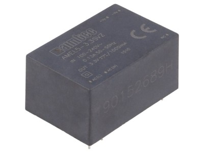 Convertor AC/DC 3,3W 3,3VDC foto