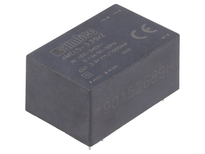 Convertor AC/DC 3,3W 3,3VDC