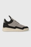 Filling Pieces sneakers din piele Low Top Tweek culoarea gri, 10127681878