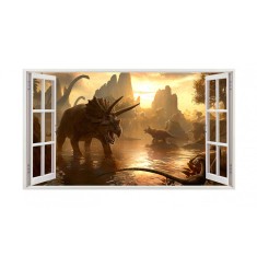 Sticker decorativ cu Dinozauri, 85 cm, 4263ST