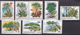 Rwanda 1979 plante flori MI 984-991 MNH