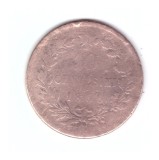 Moneda Italia 10 centesimi 1866, circulata, uzata, Europa, Bronz