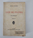 Carte veche 1924 Mircea Radulescu Leii de piatra Poezii