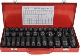 Cumpara ieftin Trusa 35 chei tubulare 1 2 chrome vanadium hexagonale 8-32 mm, 20 tubulare scurte, 15 lungi