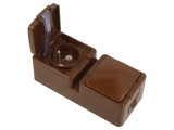 Conector alimentare AC 250VAC 16A 2P+PE - soclu pentru perete