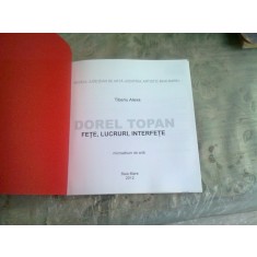 DOREL TOPAN. MICROALBUM DE ARTA - TIBERIU ALEXA