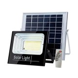 Proiector LED cu panou solar si telecomanda, 120W, autonomie 12h