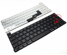 TASTATURA LAPTOP Apple A2338 APPLE NEAGRA LAYOUT UK CU ILUMINARE foto