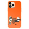 Husa compatibila cu Apple iPhone 12 Pro Max, Viceversa, model Donations We bare bears, Silicon, TPU, Transparent, Carcasa