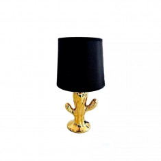 Lampa de birou model cactus, 40 cm, Gonga® Auriu