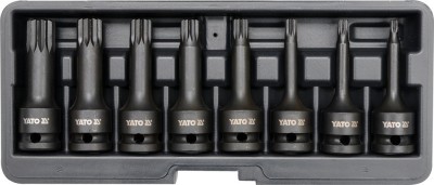 Set 8 chei tubulare de impact Spline YATO foto