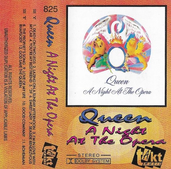 Casetă audio Queen &ndash; A Night At The Opera