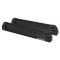 Suport schi snowboard Menabo Silver Ice BLACK pe bare transversale, 6 perechi ski / 4 snowboard