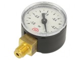 Vacuumetru 40mm pentru lichide neagresive și gaze inerte