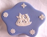 CASETA PORTELAN ENGLEZESC WEDGWOOD BLUE JASPERWARE