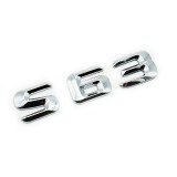 Emblema S 63 pentru spate portbagaj Mercedes, Mercedes-benz