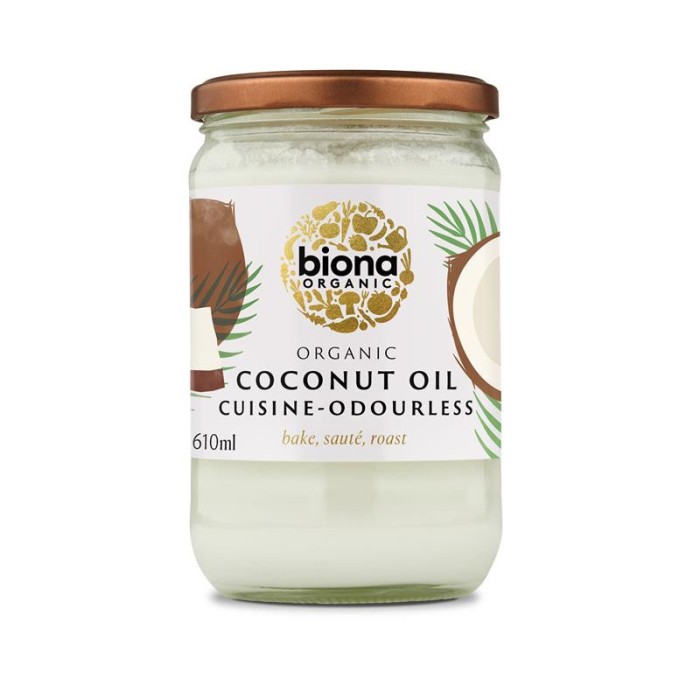 Ulei Cocos Dezodorizat pentru Gatit Bio Biona 610ml