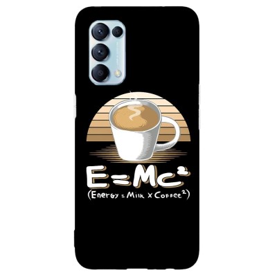 Husa compatibila cu Oppo A73 model E=Mc, Silicon, TPU, Viceversa foto