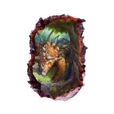 Sticker decorativ cu Dinozauri, 85 cm, 4207ST-1