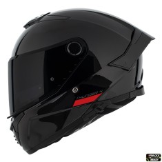 Casca integrala pentru scuter - motocicleta MT Thunder 4 SV A1 negru lucios (ochelari soare integrati) &ndash; tip viziera MT-V-28B S (55/56cm)