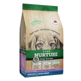 Hrana pentru caini de talie medie si mare Pure Nurture, cu orz si curcan, 3kg