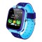 Ceas Smartwatch pentru Copii, Monitorizare, Apelare SOS, Camera, Albastru
