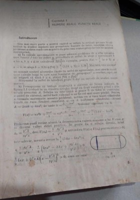 Elemente de analiză matematică - manual pentru clasa a XI-a foto
