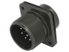 Conector circular Amphenol Dimensiune 18, 10 Pini, MIL-C-5015, Tata, Argintat, 13A, 500V AC